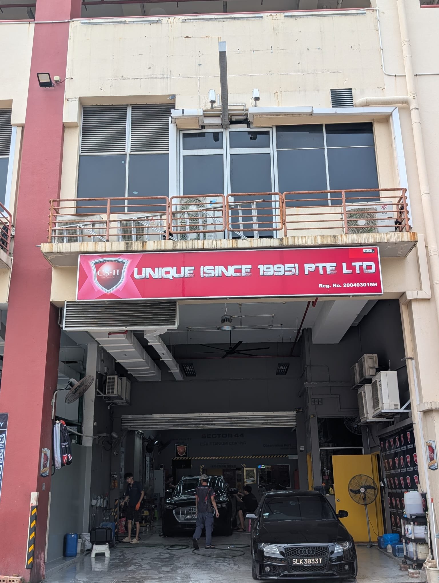 Singapore location at the UNIQUE storefront